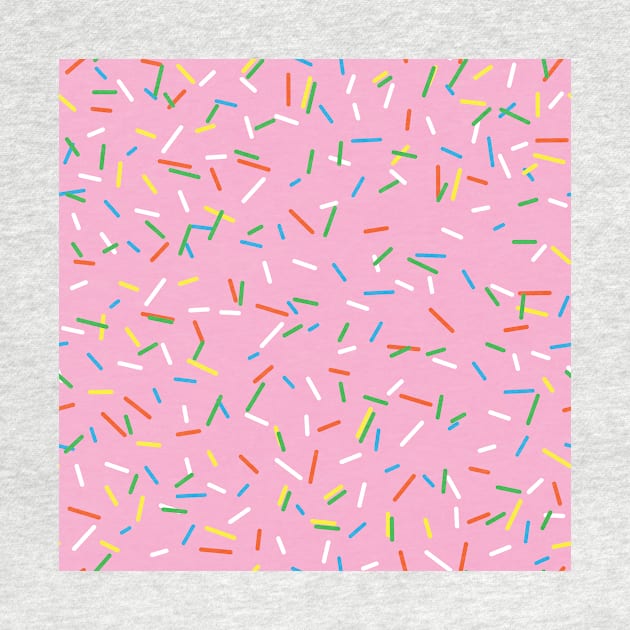 Pink Birthday Donut Sprinkles by NewburyBoutique